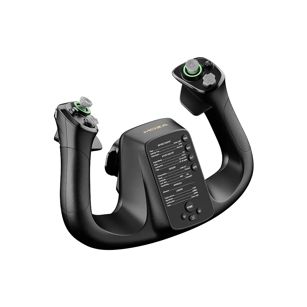 MOZA AY210 Force Feedback Yoke Bundle - Image 7